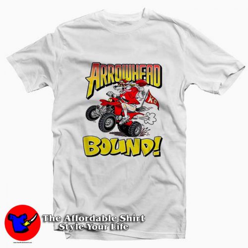 Charlie Hustle Arrowhead Bound Graphic Tshirt 500x500 Charlie Hustle Arrowhead Bound Graphic T Shirt On Sale