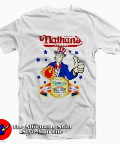Chestnut Nathans Hot Dog Eating Contest T-Shirt