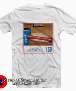 Costco Hot Dog And Soda Combo Graphic T-Shirt