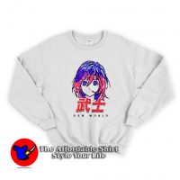 Cute UO New World Japan Anime Graphic Sweatshirt