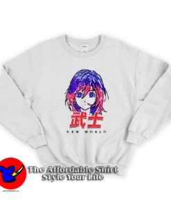 Cute UO New World Japan Anime Graphic Sweatshirt