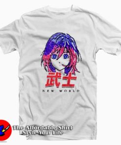 Cute UO New World Japan Anime Graphic T-Shirt