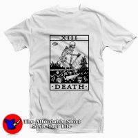 Death Occult Tarot Card Graphic Unisex T-Shirt
