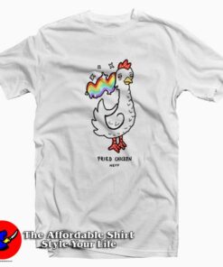 Funny Fried Chicken Neff Graphic T-Shirt