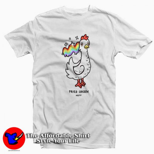 Funny Fried Chicken Neff Graphic Tshirt 500x500 Funny Fried Chicken Neff Graphic T Shirt On Sale