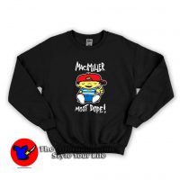 Funny Mac Miller Most Dope Graphic Unisex Sweatshirt