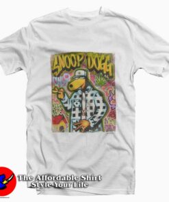 Funny Snoop Dogg Bear Graffiti Graphic T-Shirt