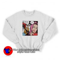 Give Me Attention Nope Comics Graphic Sweatshirt