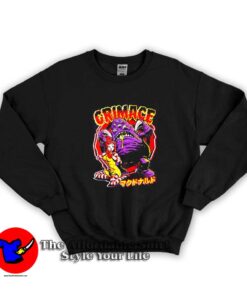 Grimace Fast Food Horror Graphic Unisex Sweatshirt