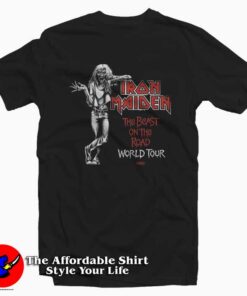 Iron Maiden Beast On The Road World Tour T-Shirt