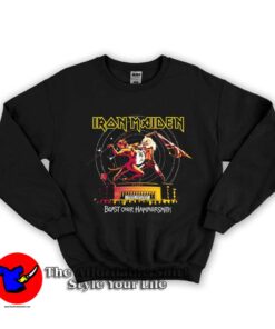 Iron Maiden Beast Over Hammersmith Graphic Sweatshirt