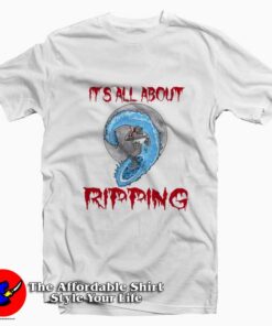 It's All About Wolf Ripping Graphic T-Shirt