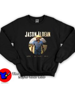 Jason Aldean Live On Tour 2013 Graphic Sweatshirt