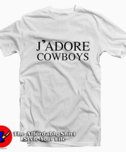 Kendall Jenner J'adore Cowboys Graphic Unisex T-Shirt