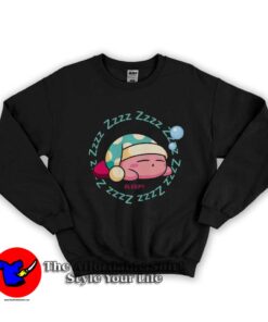Kirby Sleeping Funny Graphic Unisex Sweatshirt