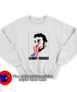Lenny Bruce Vintage Retro Punk Comedy Graphic Sweatshirt