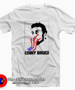 Lenny Bruce Vintage Retro Punk Comedy Graphic T-Shirt