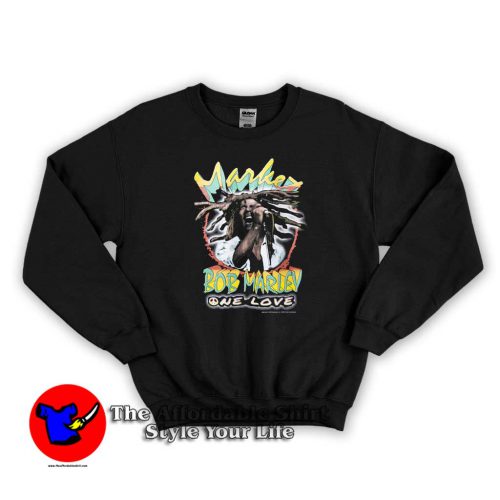 Market Bob Marley One Love Graphic Unisex Sweater 500x500 Market Bob Marley One Love Graphic Unisex Sweatshirt On Sale