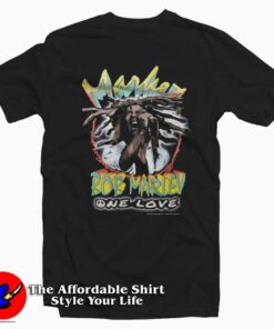 Market Bob Marley One Love Graphic Unisex T-Shirt