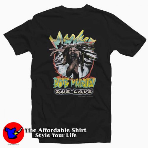 Market Bob Marley One Love Graphic Unisex Tshirt 500x500 Market Bob Marley One Love Graphic Unisex T Shirt On Sale