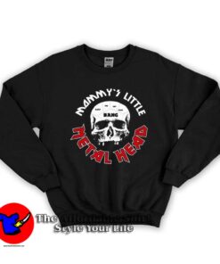 Mommy's Little Metalhead Graphic Unisex Sweatshirt