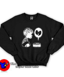 Peanuts WuTang Wu Memorial Tribute Record Sweatshirt