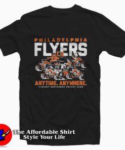 Philadelphia Flyers Anytime Anywhere Graphic T-Shirt