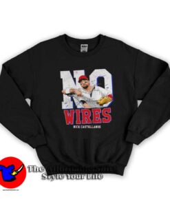 Philadelphia No Wires Nick Castellanos Graphic Sweatshirt