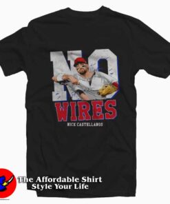 Philadelphia No Wires Nick Castellanos Graphic T-Shirt