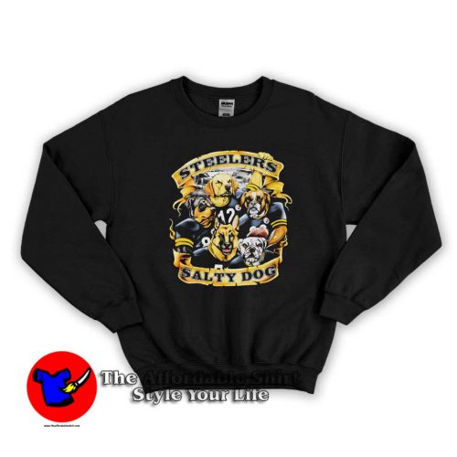 Pittsburgh Steelers Steelers Salty Dog Graphic Sweater 500x500 Pittsburgh Steelers Steelers Salty Dog Graphic Sweatshirt On Sale