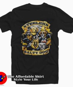 Pittsburgh Steelers Steelers Salty Dog Graphic T-Shirt