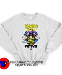 Randy Savage WWE Macho Man Retro Sweatshirt