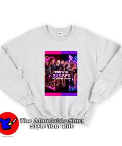 SWV & Xscape The Queens of R&B Graphic Sweatshirt