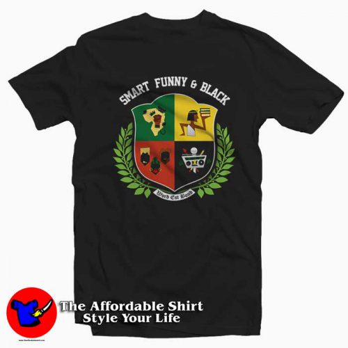 Smart Funny And Black Logo Graphic Unisex Tshirt 500x500 Smart Funny And Black Logo Graphic Unisex T Shirt On Sale