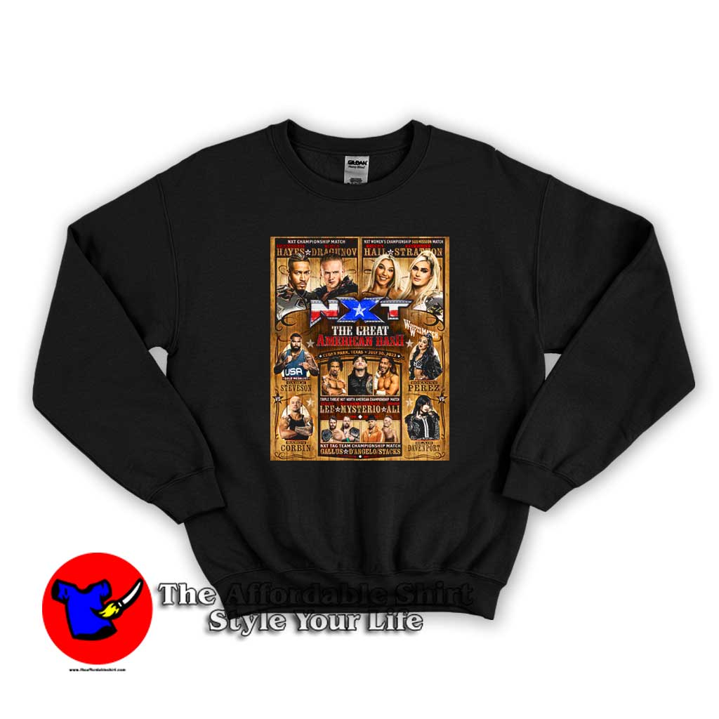 The Great American Bash NXTGAB Graphic Sweater 510x510 image The Great American Bash NXTGAB Graphic Sweater 510x510 The Great American Bash NXTGAB Graphic Sweatshirt On Sale