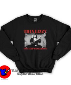 Thin Lizzy Live And Dangerous Graphic Sweatshirt