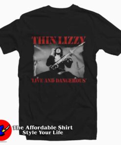 Thin Lizzy Live And Dangerous Graphic T-Shirt