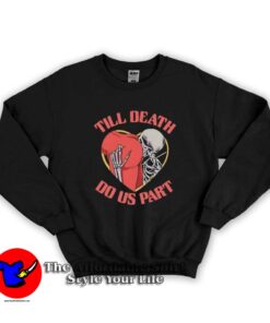 Till Death Do Us Part Eating Ass Graphic Sweatshirt
