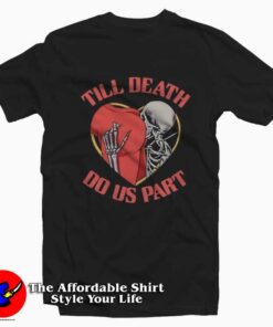 Till Death Do Us Part Eating Ass Graphic T-Shirt