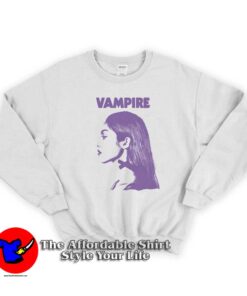 Vampire Olivia rodrigo Album Cover Graphic Sweatshirt