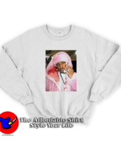 Vintage Cam'ron Camron Pink Fur Dipset Sweatshirt
