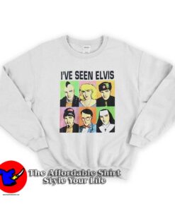 Vintage I've Seen Elvis Presley Graphic Unisex Sweatshirt
