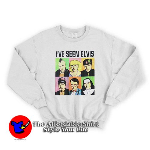 Vintage Ive Seen Elvis Presley Graphic Unisex Sweater 500x500 Vintage I've Seen Elvis Presley Graphic Unisex Sweatshirt On Sale