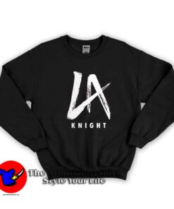 WWe Gear LA Knight Logo Graphic Sweatshirt