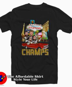Welcome Fallout titletown Las Vegas Champs T-Shirt
