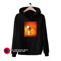 Yeezy on Fire Donda Kanye West Graphic Hoodie