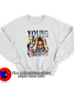 Young Dolph King Of Mamhis Graphic Unisex Sweatshirt