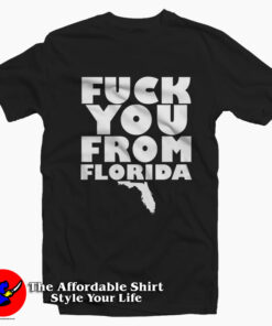 A Day To Remember Fuck You From Florida Graphic Tshirt