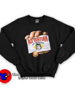 Ace Ventura Pet Detective Jim Carrey Graphic Sweatshirt