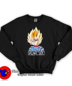 Badman Vegeta Chucky Super Saiyan Graphic Sweatshirt